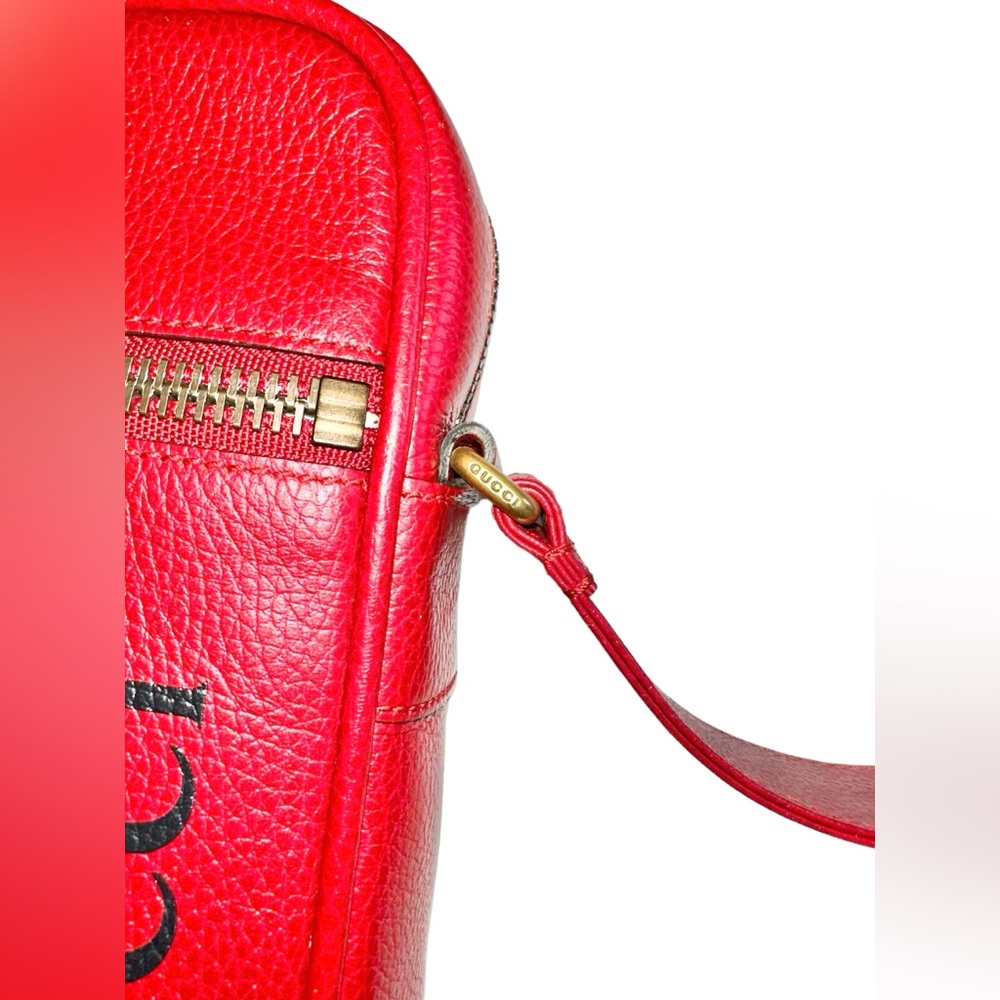 128-24 Preloved Gucci Cripto Print Messenger - Picture 9 of 15